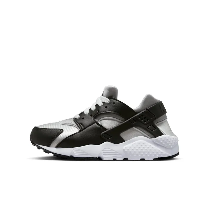 Nike Air Huarache Run GS “Black Neutral Grey” (654275-044)