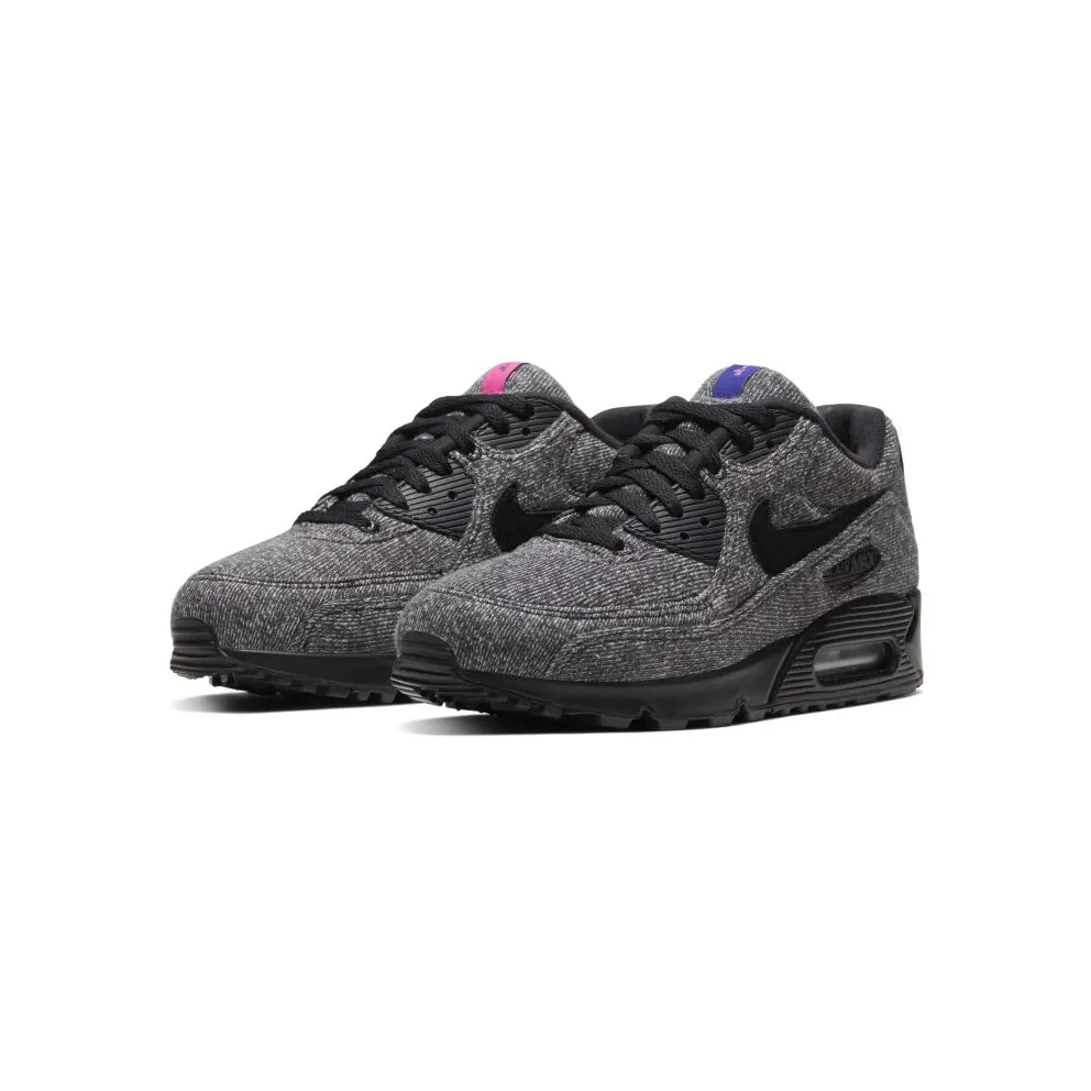 Nike Air Max 90 Loopwheeler Black/Black-White (CQ7854-001)