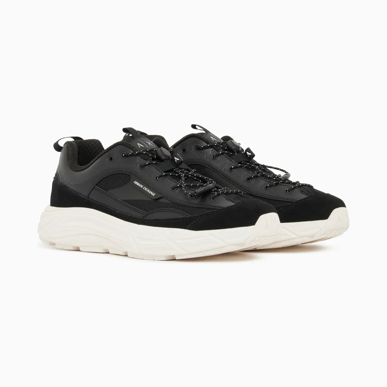 Armani Suede And Mesh With Rubber Sole (XM003623-AF29108-UC001) (2)