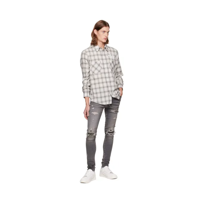 AMIRI White Skel Top Low Sneakers (MFS003-194) (5)