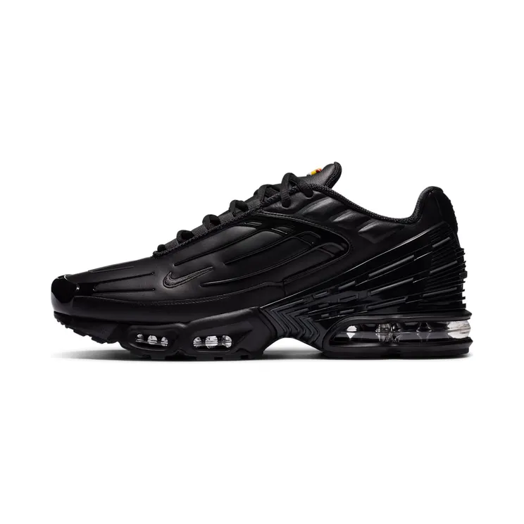 Nike Air Max Plus 3 Leather “Black / Dark Smoke Grey” (CK6716-001)