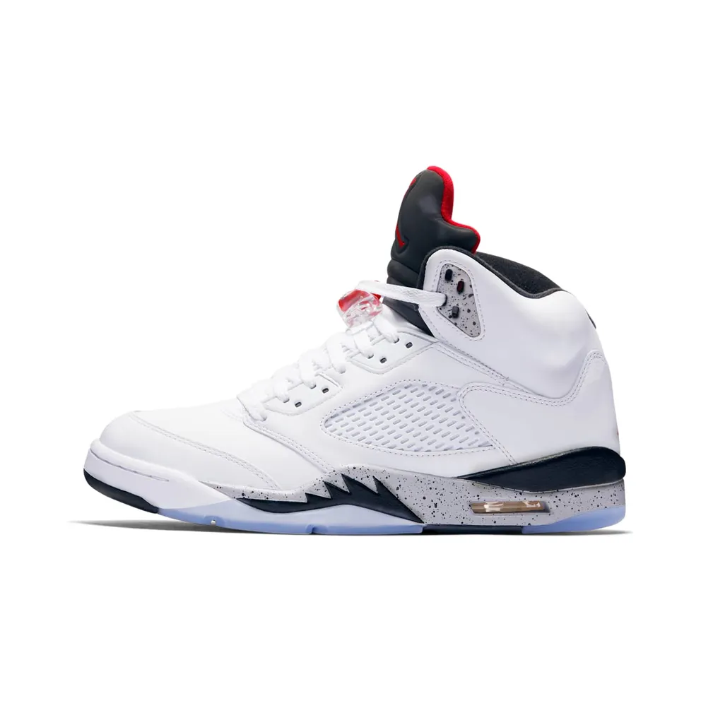 Air Jordan Nike AJ 5 V Retro White Cement 2017 (136027-104)