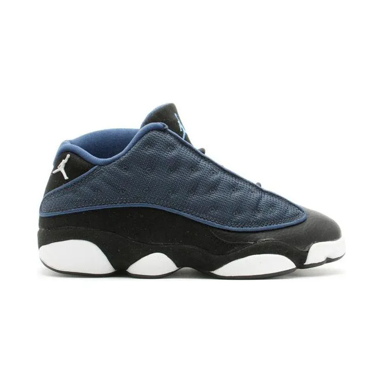 Air Jordan 13 OG Low ‘Brave Blue’ 1998 Navy/Metallic Silver/Black/Carolina Blue (136008-441)