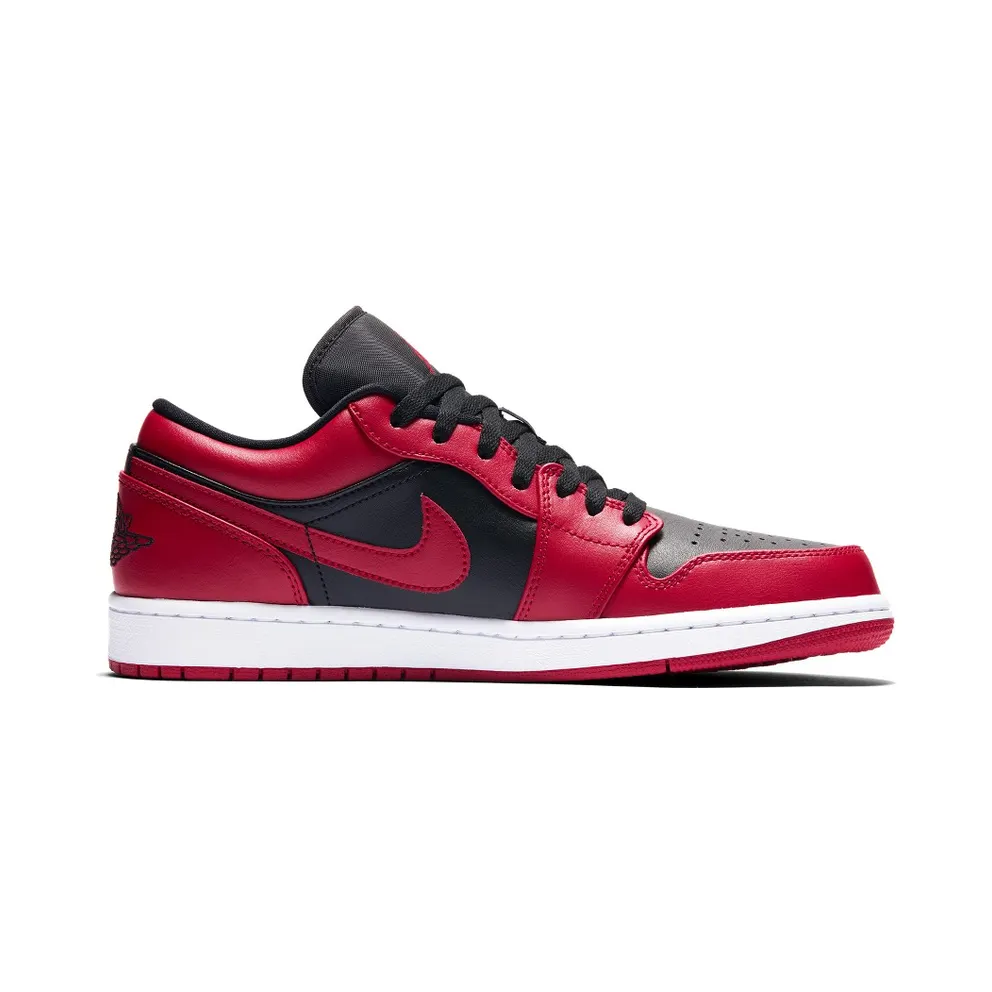 Jordan 1 Low Reverse Bred Gym Red/Black-Gym Red-White (553558-606)
