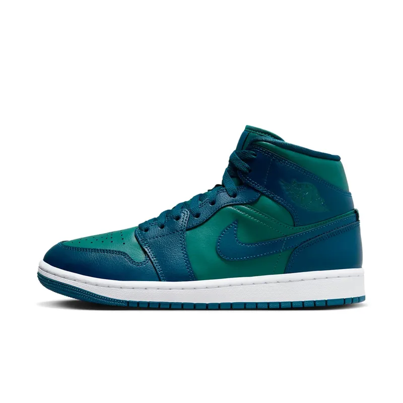 Jordan 1 Mid Teal French Blue (BQ6472-301)