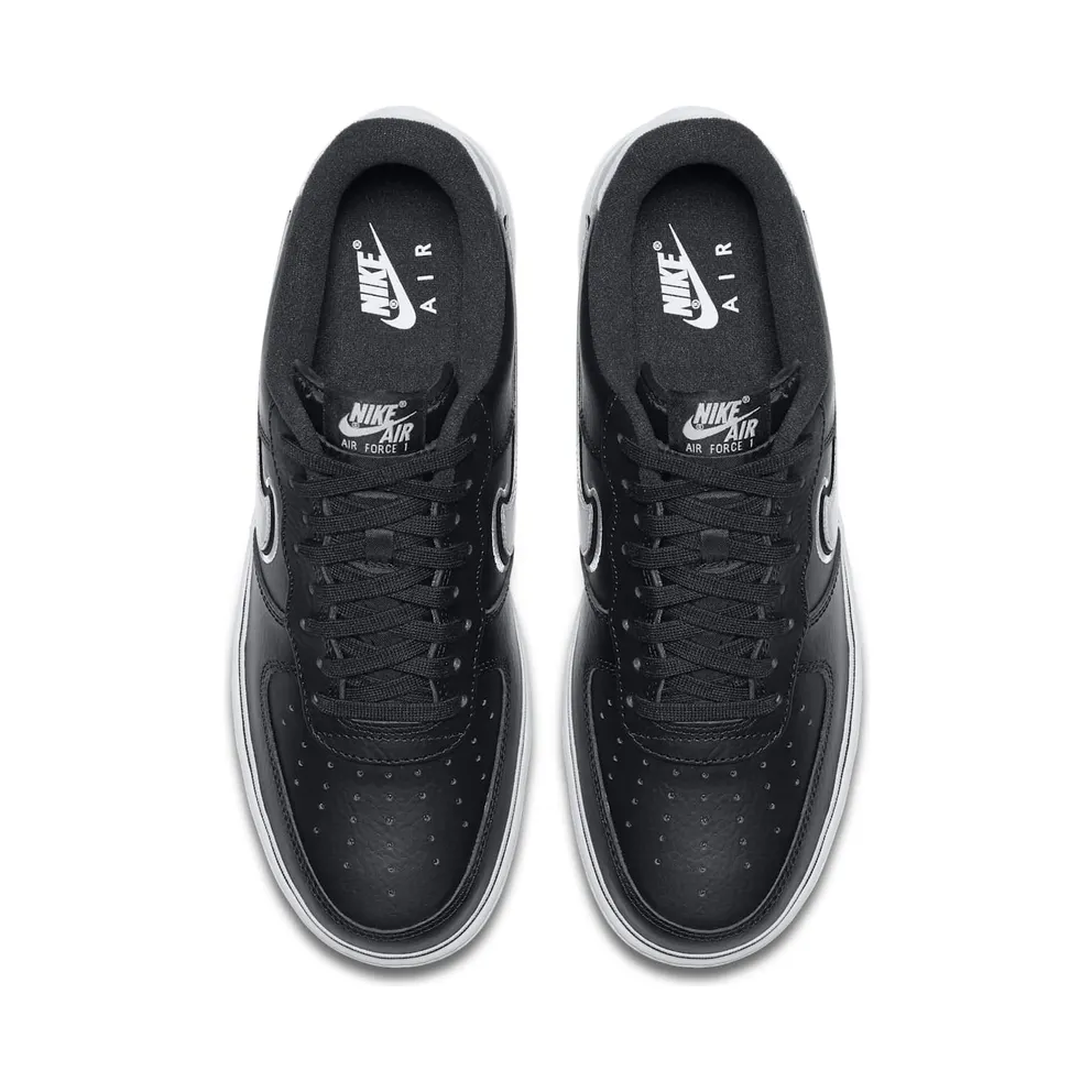 Nike Air Force 1 Low Sport NBA Black White Black/White (AJ7748-001)