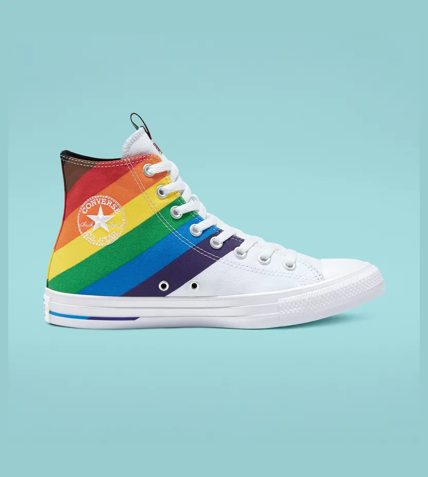 Converse Chuck Taylor All Star High ‘Pride – White’ White/University Red (167758C)