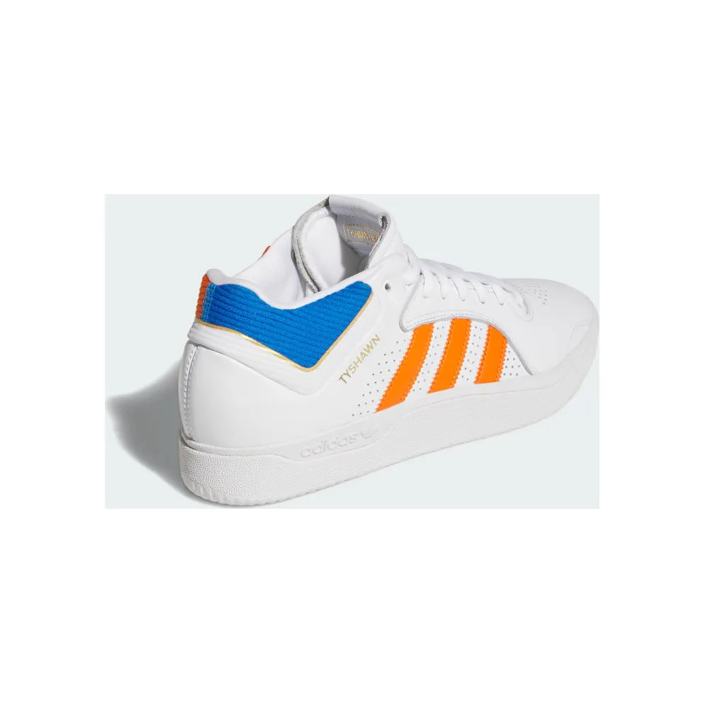 Adidas Tyshawn Cloud White / Orange / Blue Bird (JH8159)