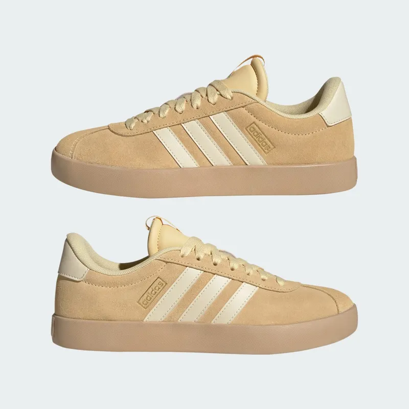 Adidas VL Court 3.0 Orange Tint / Warm Vanilla / Gold Metallic (KI2108)