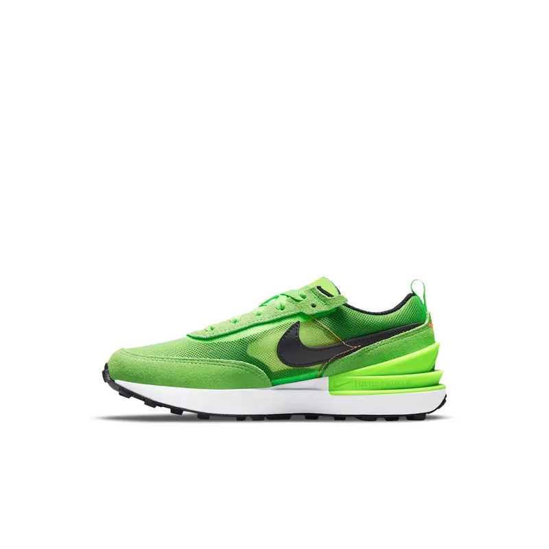 Nike Waffle One “Electric Green / Mean Green / Hyper Crimson / Black” (DC0480-300)