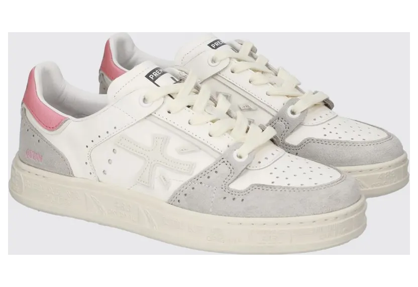Premiata Quinnd Perforated Leather Pink (QUINND8214)