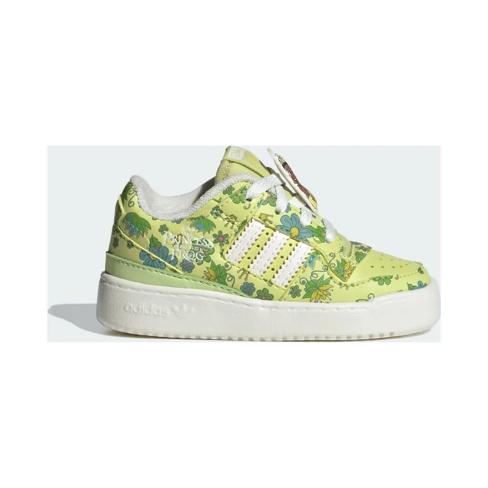adidas x Disney Princesses Forum Low Shoes Kids Green / Off White / Yellow (IF7202)