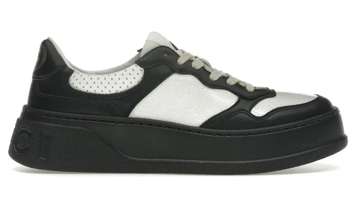 Gucci GG Embossed Sneaker Black White (‎684911 AAA4T 1068)