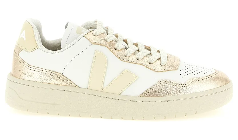 Veja V-90 “Gold” (VD2021362WHITECALCAIREPLATINE)
