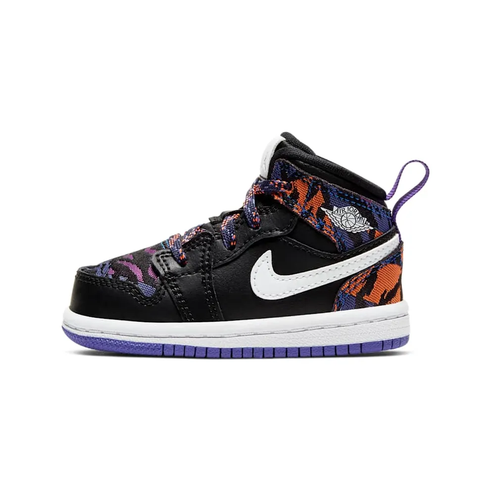 Jordan 1 Mid Multi-Color Tiger Stripe (TD)