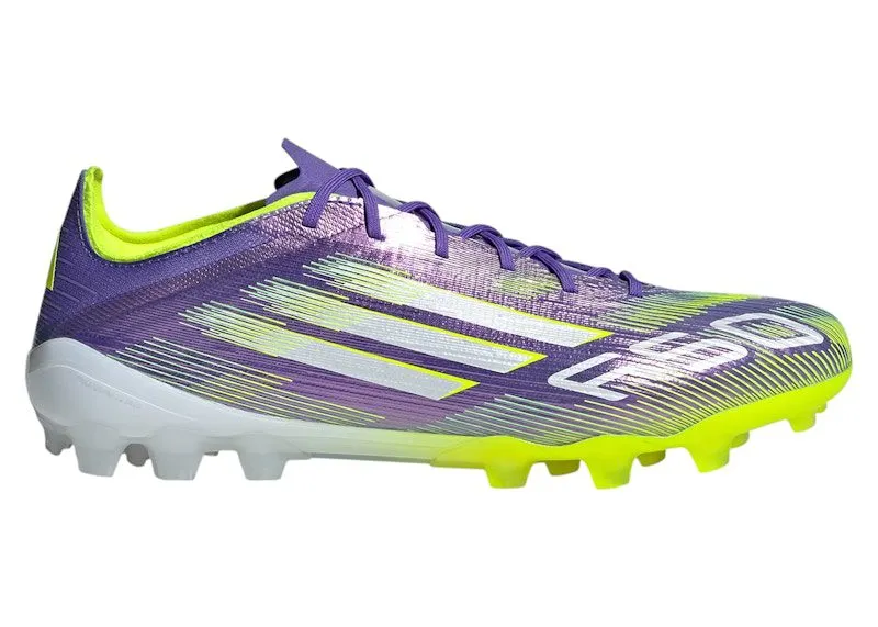adidas F50 Elite 2G/3G AG Purple Rush Cloud White Lucid Lemon (JH7639)