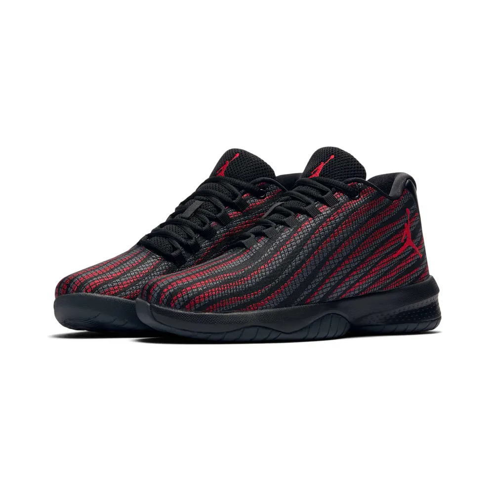 Jordan B. Fly Black Gym Red Dark Grey (GS) Black/Gym Red-Dark Grey (881446-005)