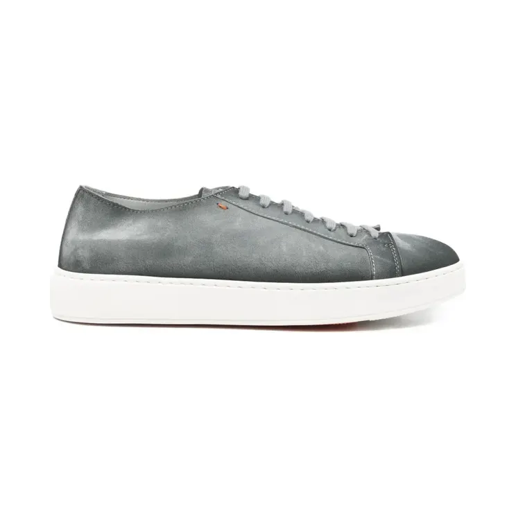 Santoni Suède met veters “Grey” (MBCD21571BARTA0LG18)