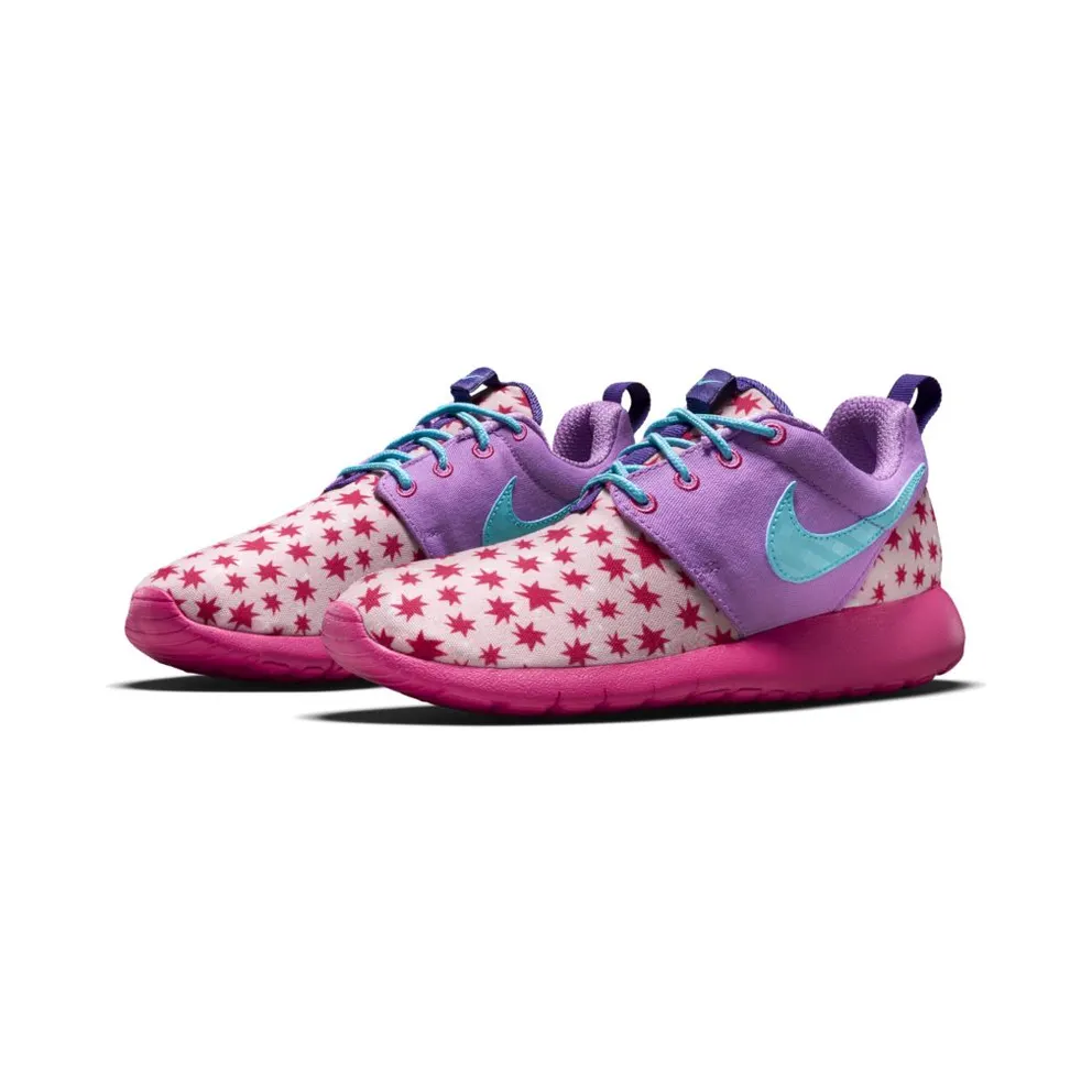 Nike Roshe One Print Prism Pink (GS) Prism Pink/Blue-Fuchsia (677784-604)