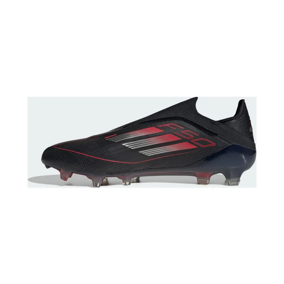 adidas F50 Elite Laceless FG Core Black Iron Metallic Lucid Red (IE1215)