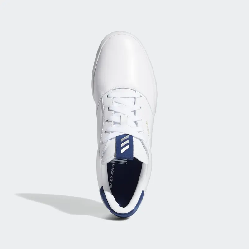 Adidas Adicross Retro Golf Shoes Cloud White / Silver Metallic / Tech Indigo (EE9164)