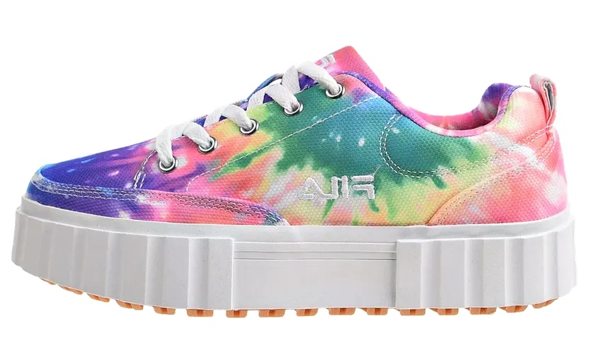 Fila Sandblast Low Tie Dye “Multi Color-White” (5CM00970-775)