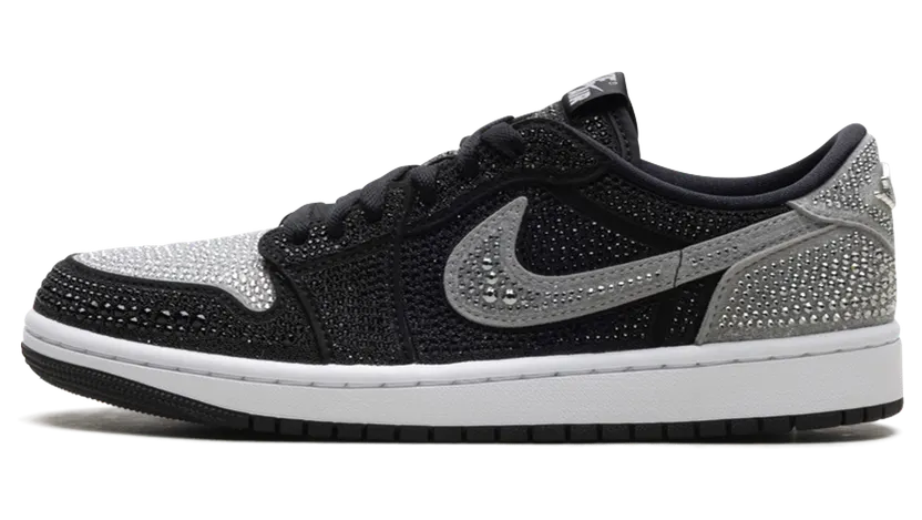 Air Jordan 1 Retro Low OG “Swarovski – Stealth” (HM9208-001)