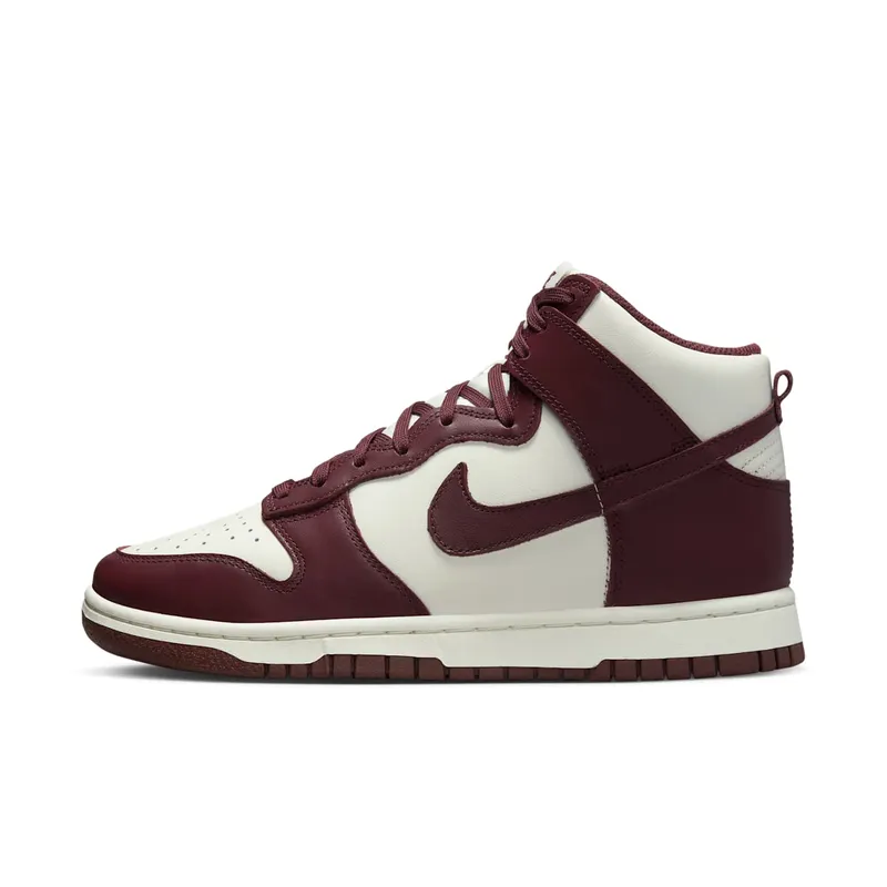 Nike DUNK HIGH “Burgundy Crush” (DD1869-601)