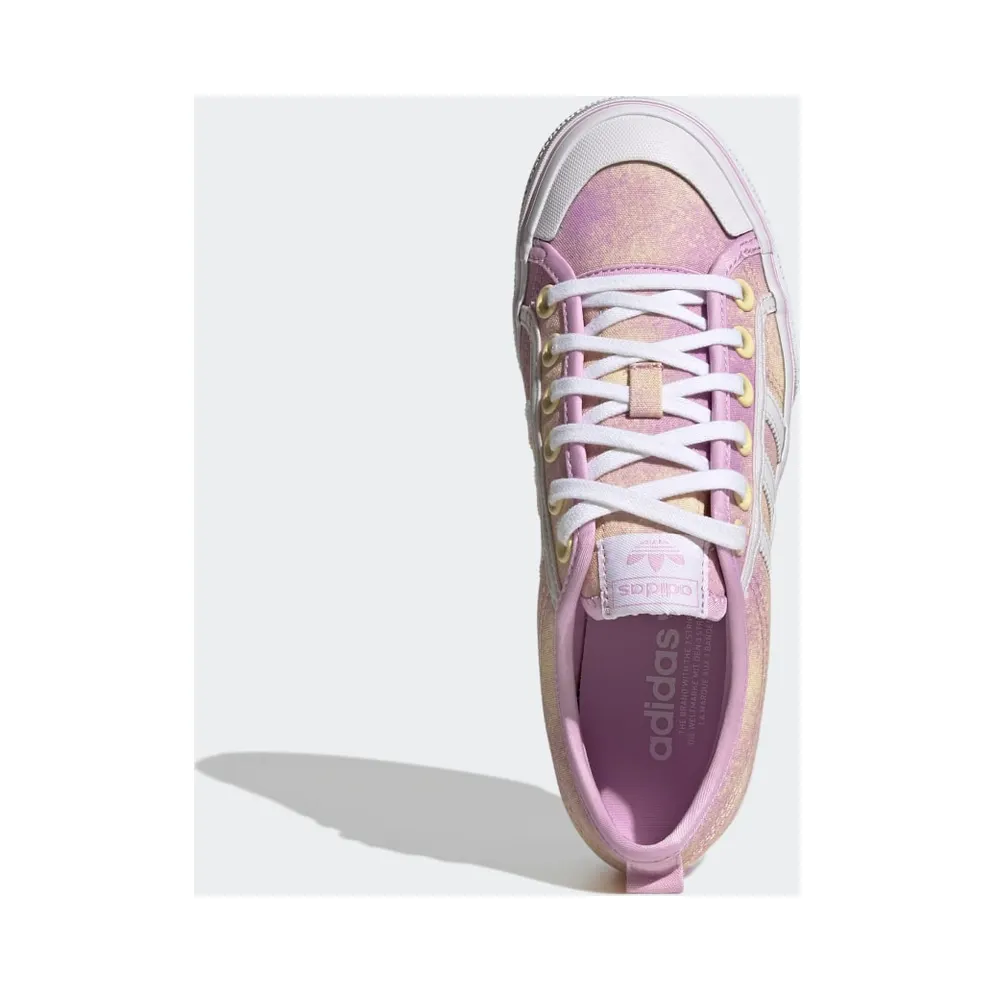 Adidas Nizza Platform Bliss Lilac / Cloud White / Almost Yellow (GY9476)