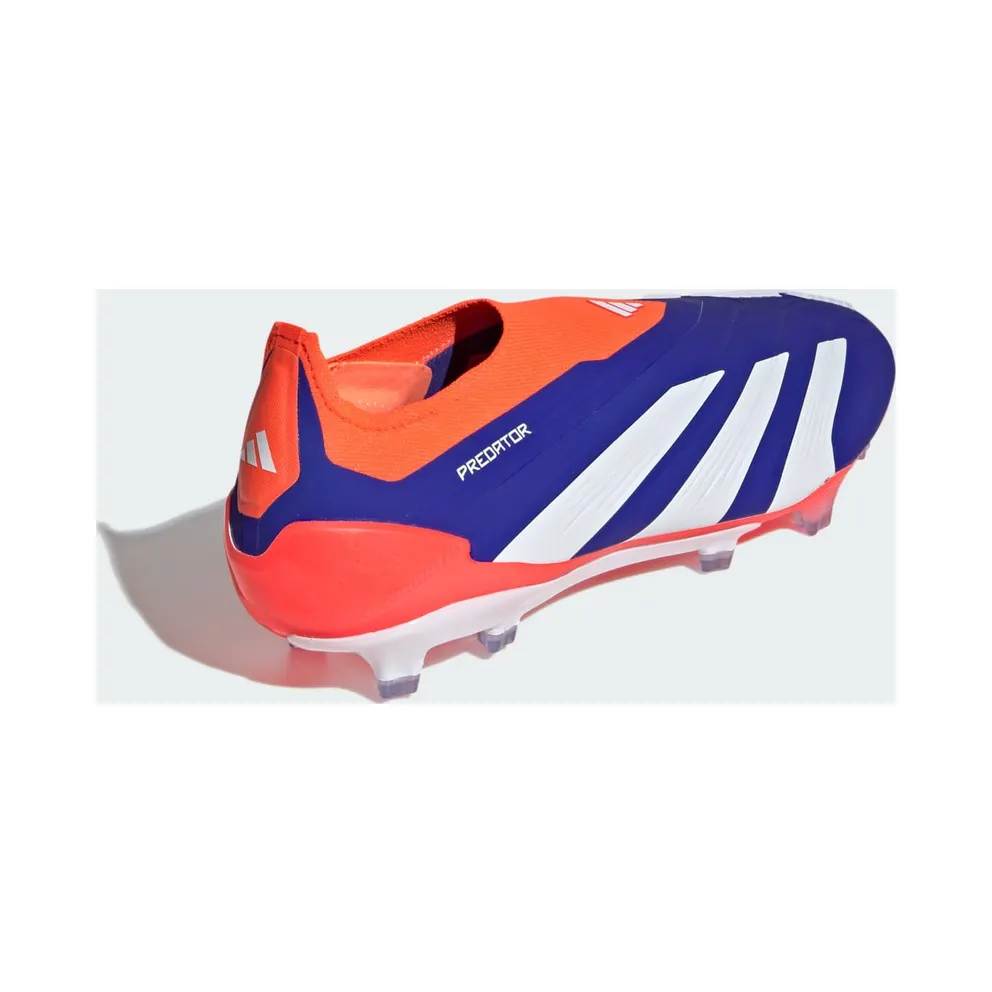 adidas Predator Elite Laceless FG Lucid Blue Cloud White Solar Red (IF6447)