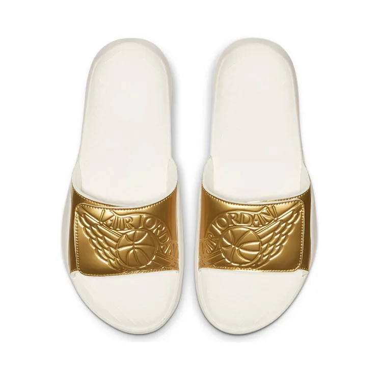 Jordan Hydro 7 “Sail / Metallic Gold” (AA2517-107)