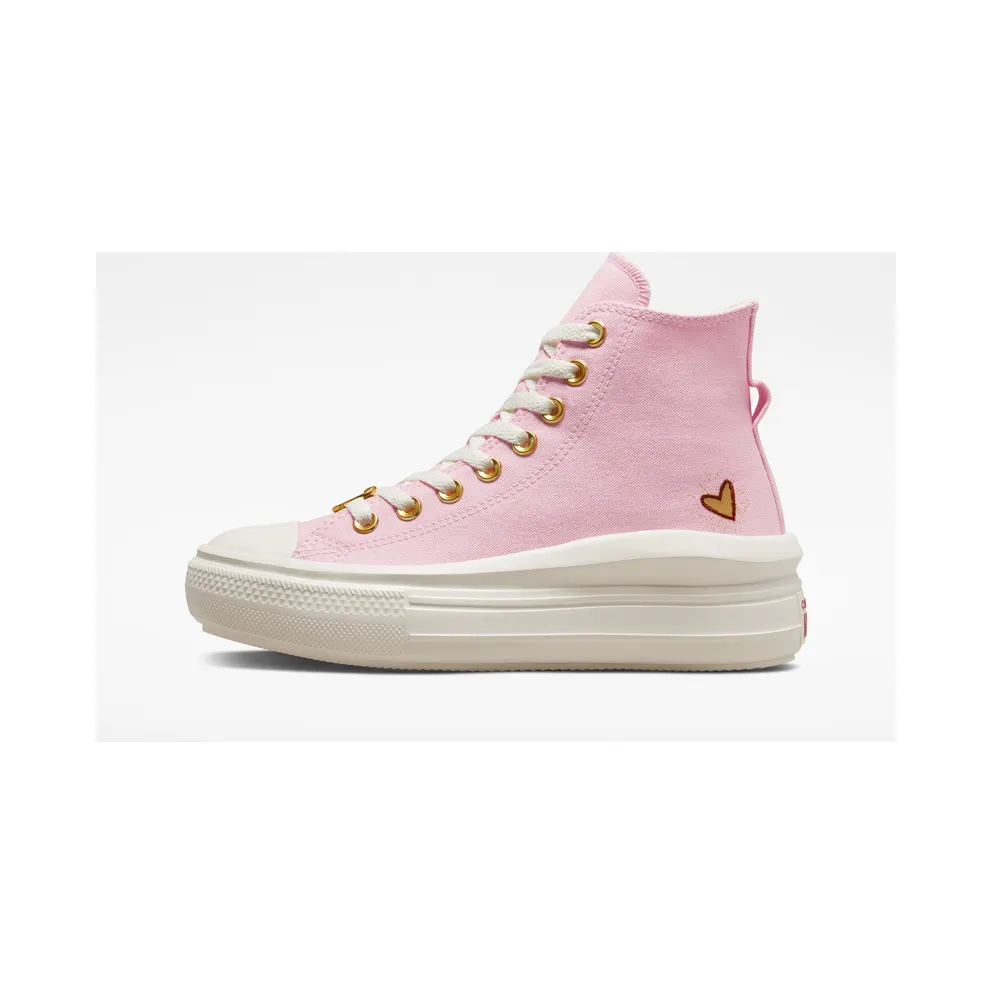 Converse Chuck Taylor All Star Move Platform Hearts Sunrise Pink/egret