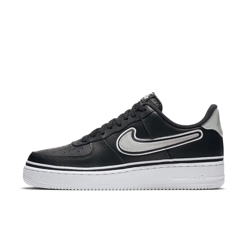 Nike Air Force 1 Low Sport NBA Black White Black/White (AJ7748-001)