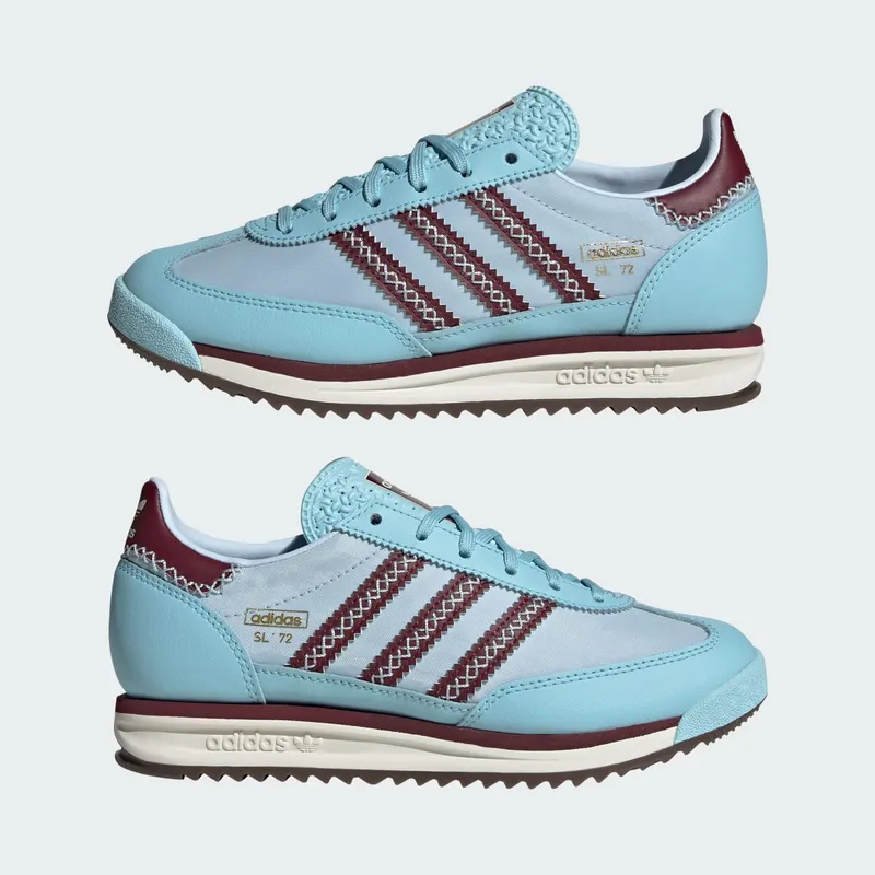 Adidas SL 72 RS Shoes Crystal Sky / Shadow Red / Icey Blue (IH6642)