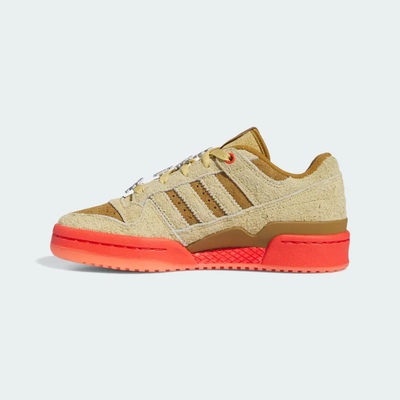 adidas Forum Low CL The Grinch Oat / Bright Red / Bronze Strata (IG7066)
