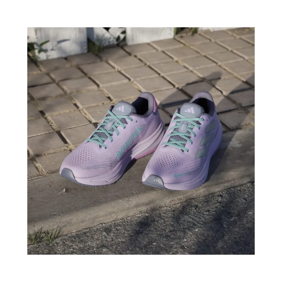 adidas Supernova Rise GTX Running “Powder Plum / Silver Metallic / Mint Ton” (JQ5486)
