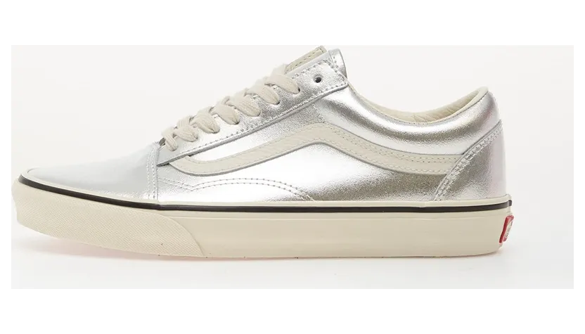 Vans Old Skool Zilvergrijs / White (VN000E8WH271)