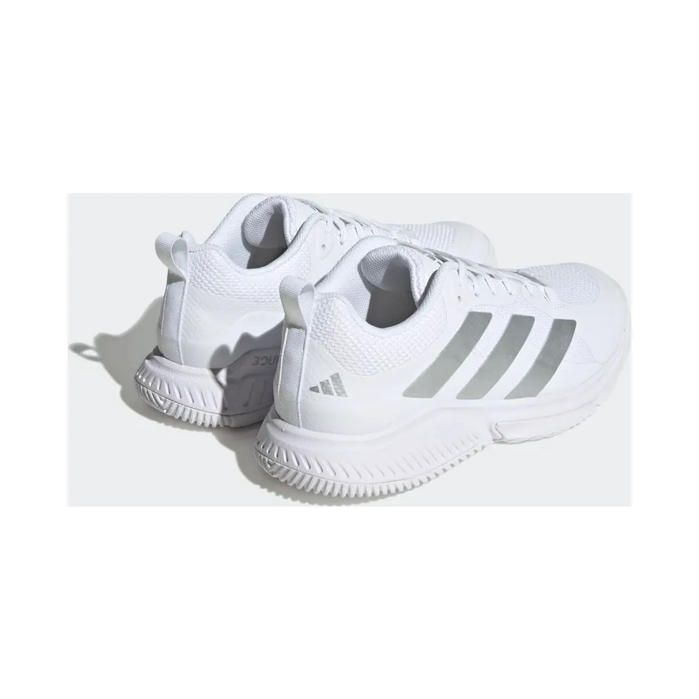 adidas Court Team Bounce 2.0 Cloud White / Silver Metallic / Grey One (HR1235)