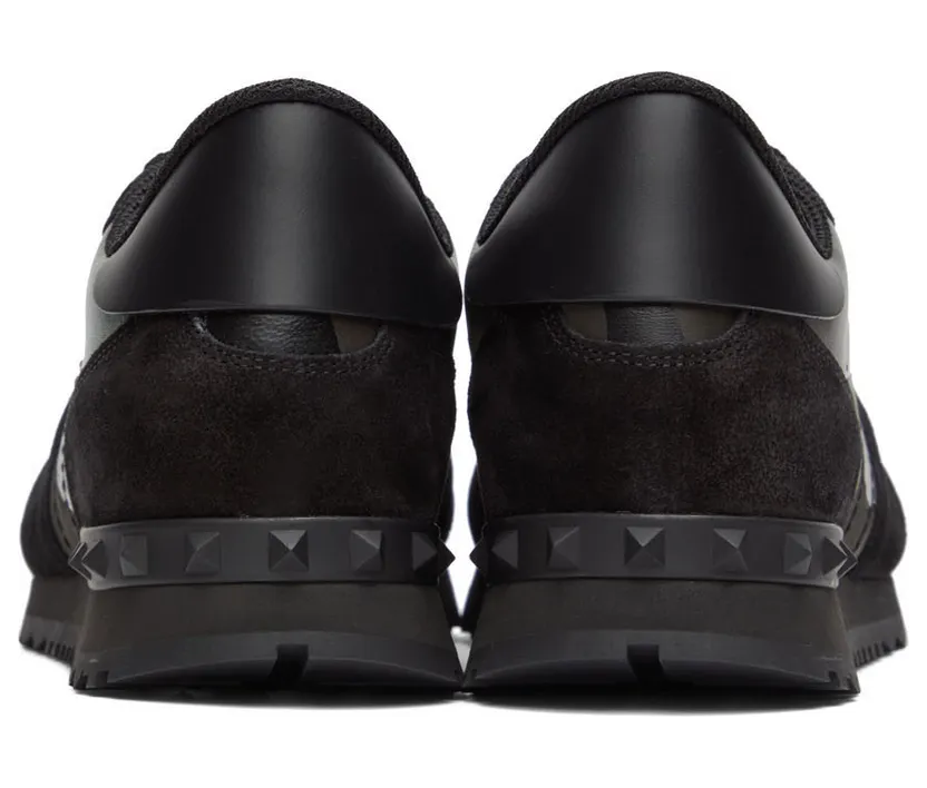 Valentino Garavani Green & Black Rockrunner Sneakers (1Y2S0723TCC) (2)