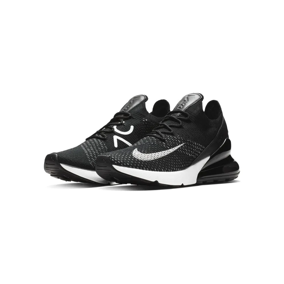 Nike Air Max 270 Flyknit Black White (W) Black/Black-White (AH6803-001)