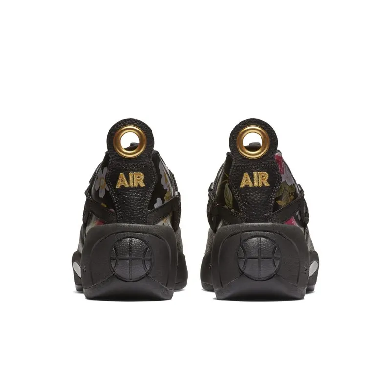Nike Air Swoopes 2 Floral (W) Black/Black-Metallic Gold (917592-002)
