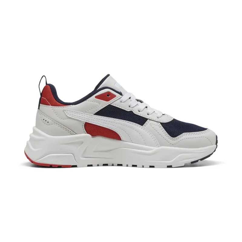Puma Trinity 2 LT “Puma Navy / Puma White / Feather Gray / Red Fire” (403703_03)