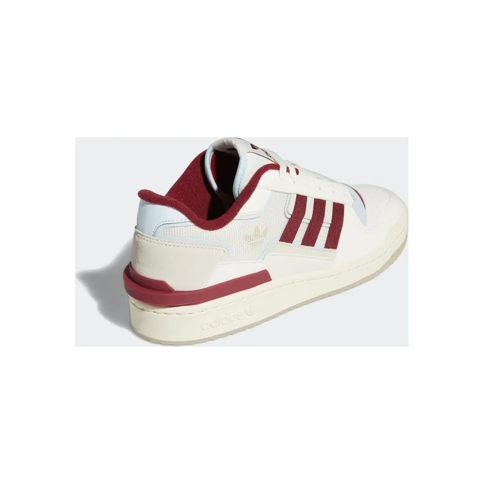 Adidas Forum Exhibit Low Off White / Collegiate Burgundy / Cream White (GW4358)
