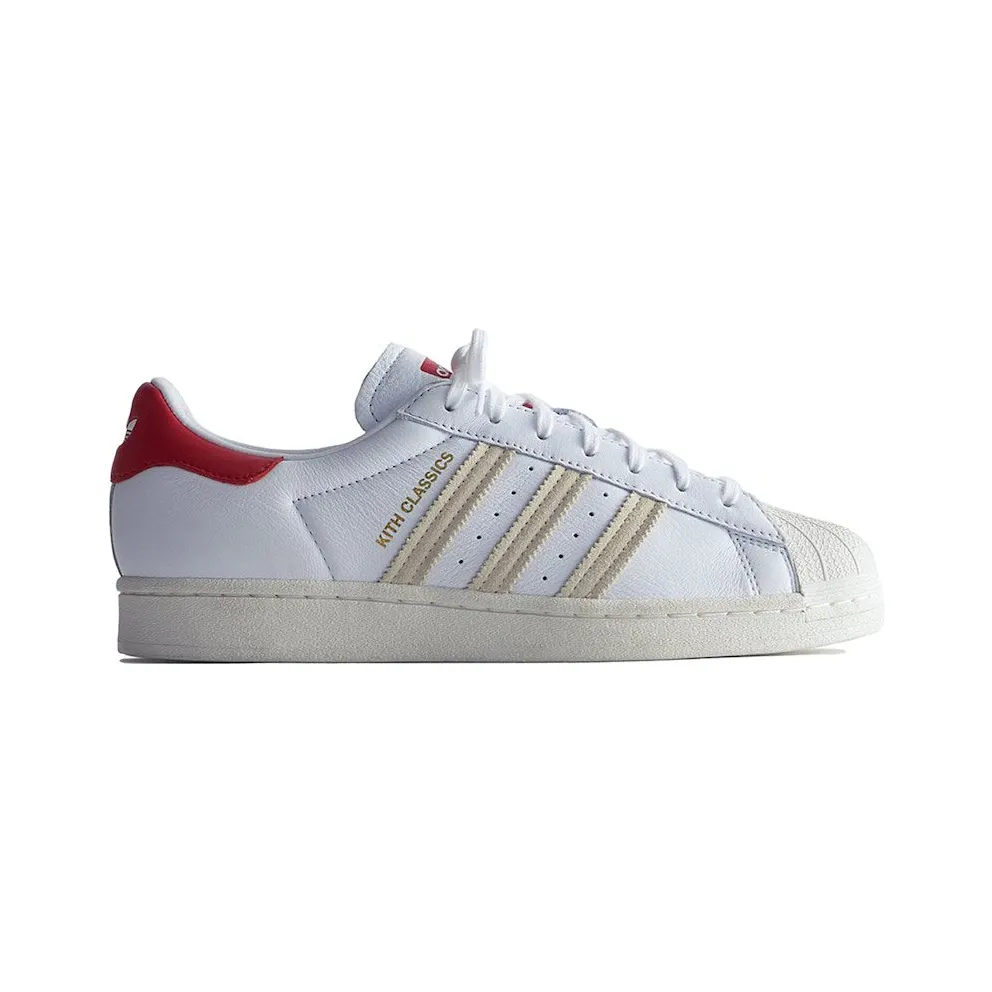 adidas Superstar Kith Classics White Red (GY2543)