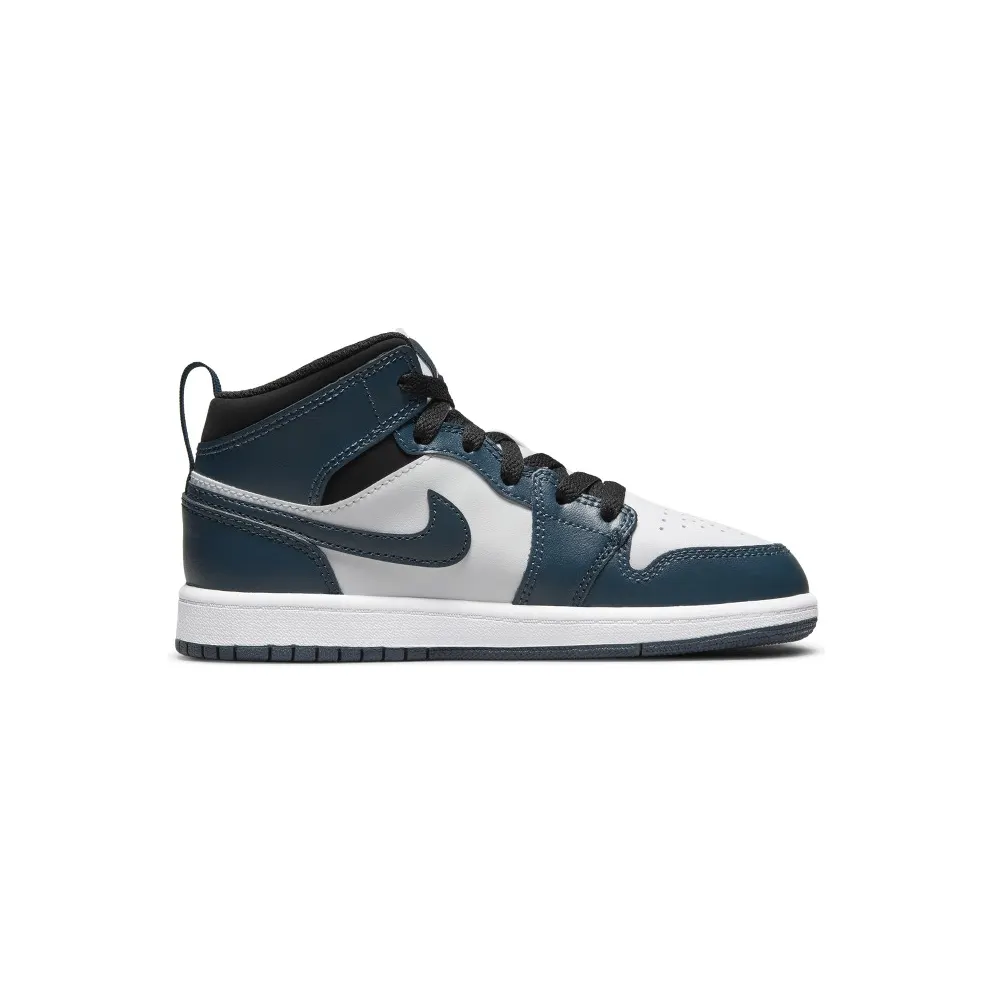 Air Jordan 1 Mid Armor Navy (PS) – “Armor Navy / Black / White” (640734-411)