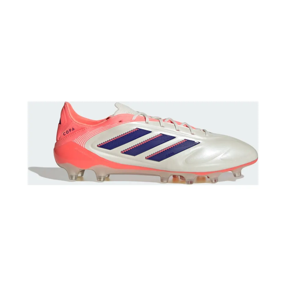 adidas Copa Pure 3 Elite Artificial Grass Boots “Off White / Lucid Blue / Signal Coral” (JR2819)