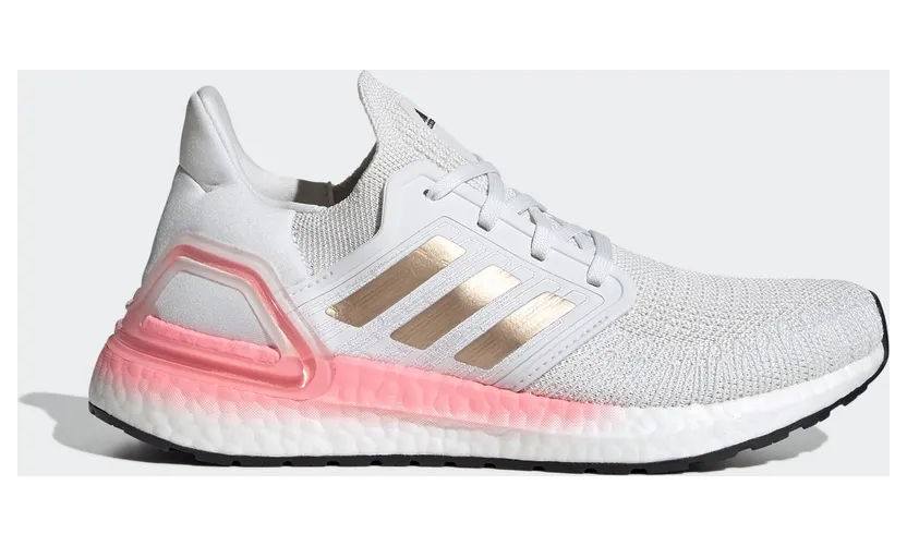 Adidas UltraBoost 20 ‘Light Flash Red’ Crystal White/Copper Metallic/Light Flash Red (EG0724)