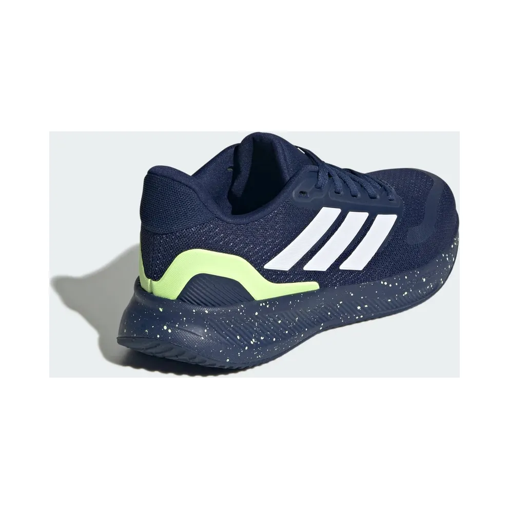 Adidas Runfalcon 5 Dark Blue / Cloud White / Hi-Res Yellow (JQ9781)