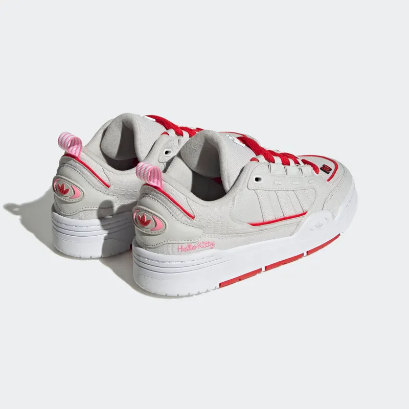 Adidas Hello Kitty Adi2000 Cloud White / Cloud White / Vivid Red (GW7165)