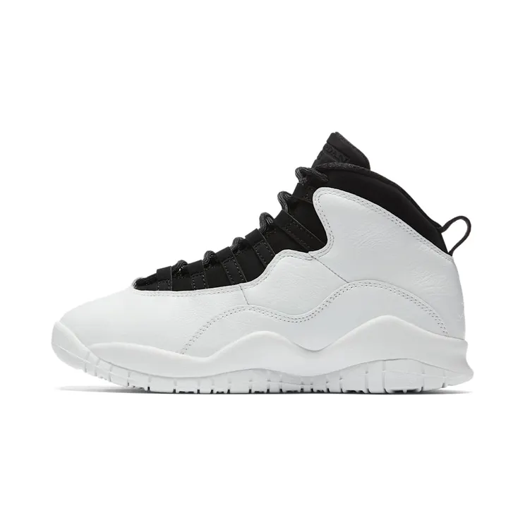 Air Jordan 10 Retro BG “Summit White / Black / University Red” (310806-104)